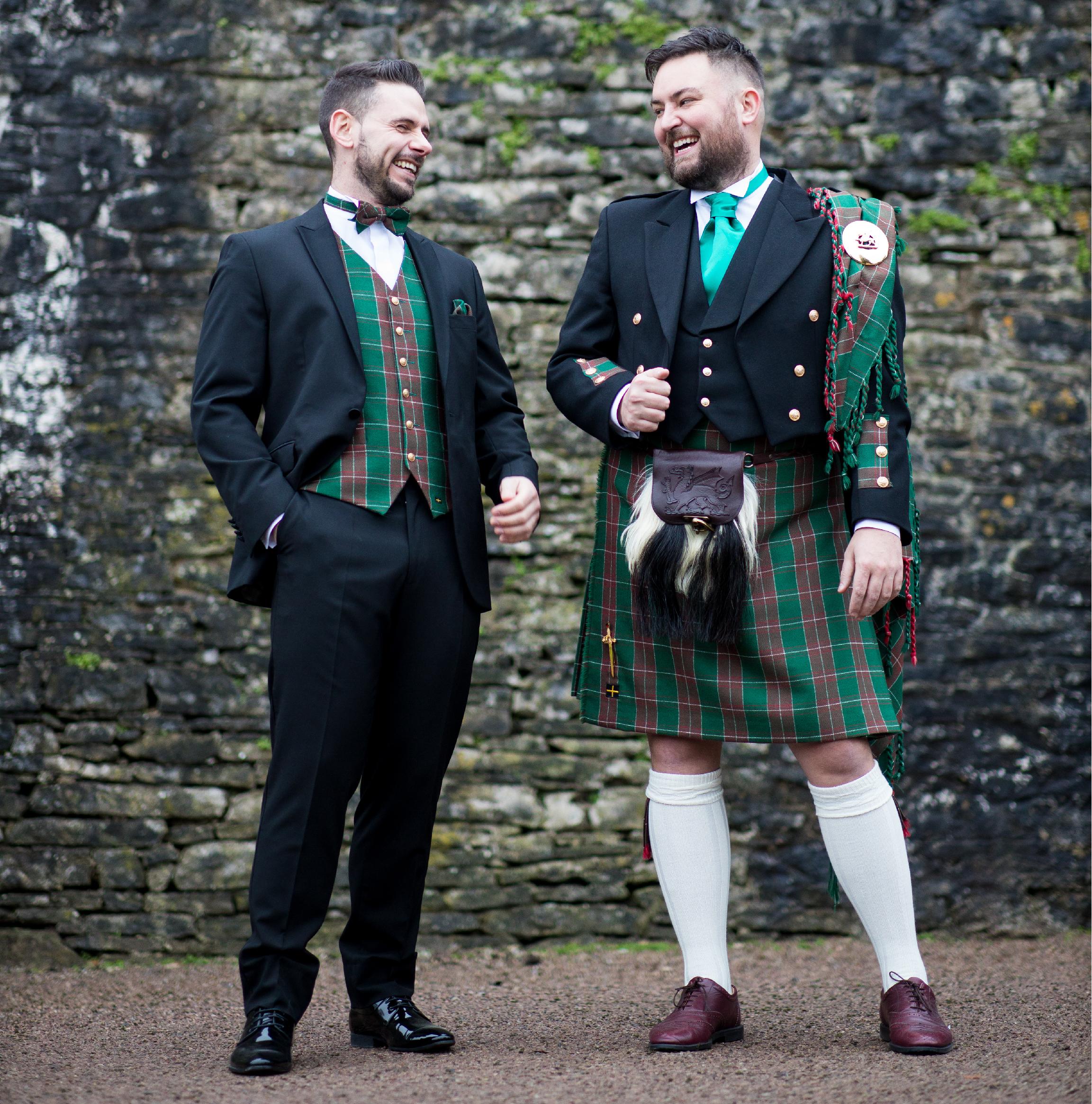 St David's Welsh National Kilt | Available to Hire or Buy | Formal Hire