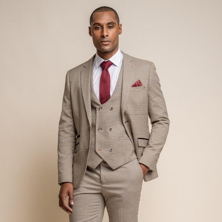 Mens skinny 3 piece suit sale