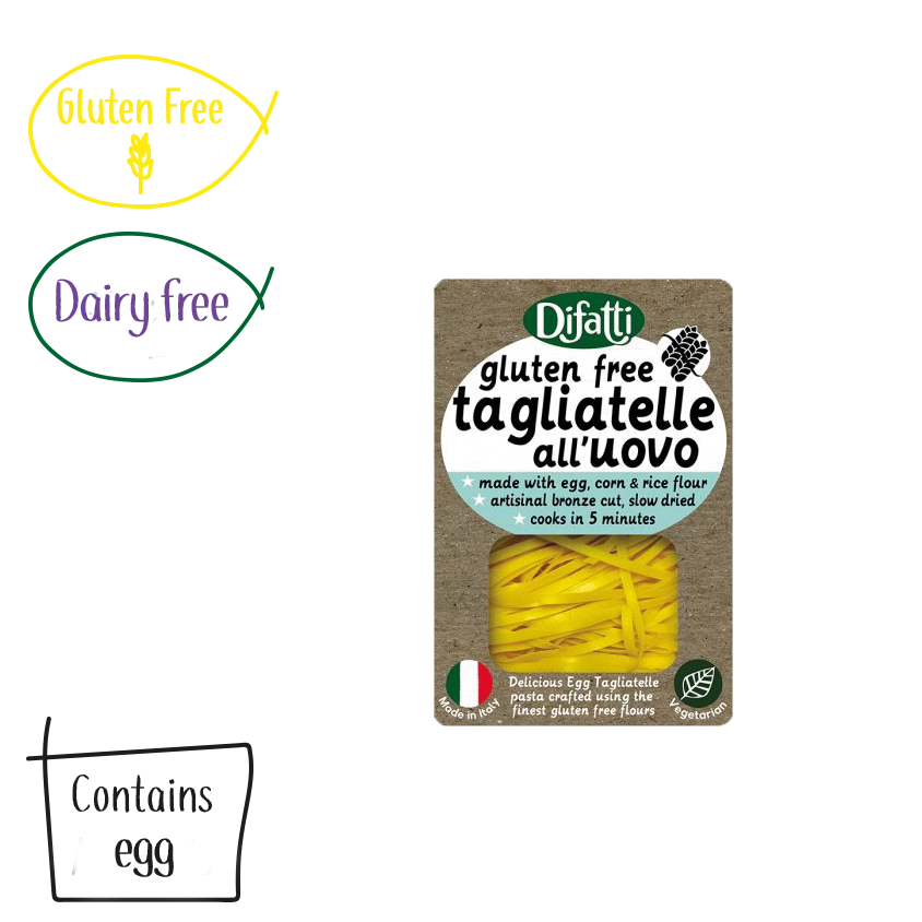 Gluten Free pasta,  Egg Pappardelle