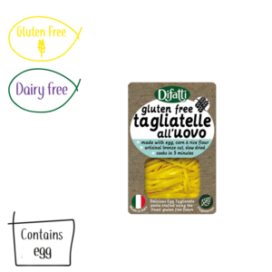 Gluten Free pasta,  Egg Pappardelle