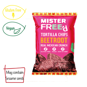Beetroot & Onion Tortilla Chips