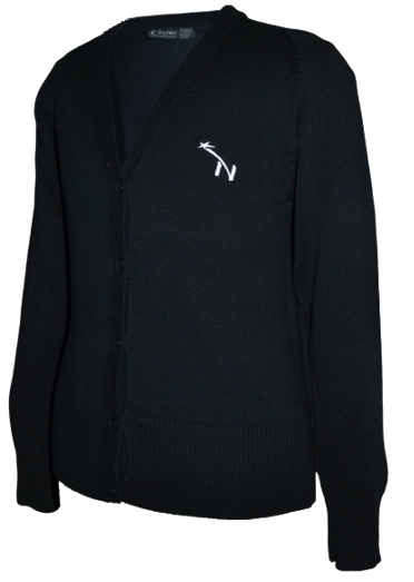 Kelvin Hall Black Cardigan - Rawcliffes Schoolwear - Hull