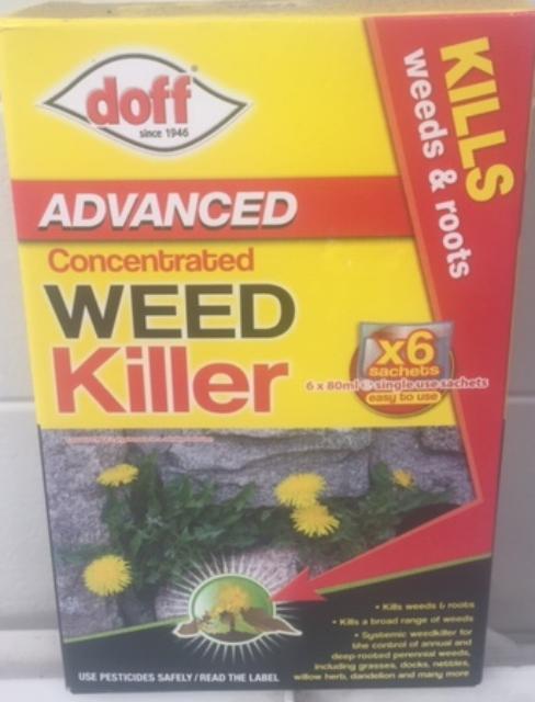 Doff Advanced Concentrated Weedkiller (6 Sachets)