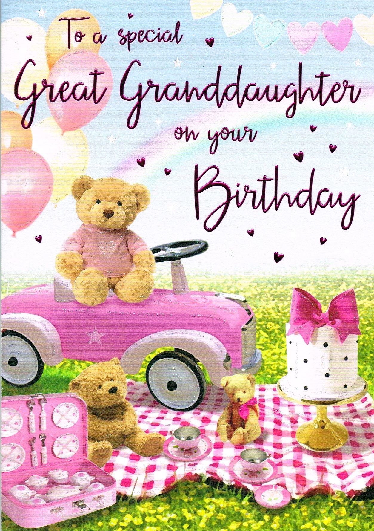 Granddaughter Birthday Cards Free Printable