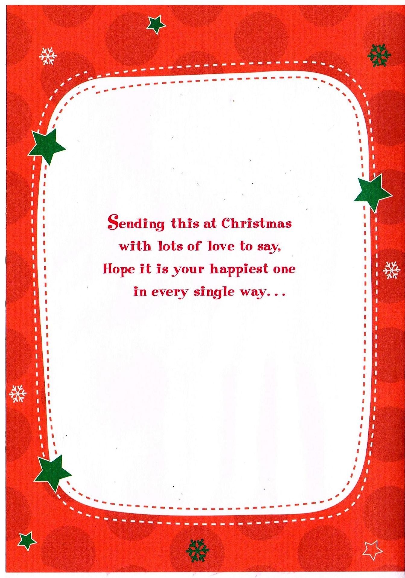 Nephew Christmas Card To A Brilliant Nephew Merry Christmas from The