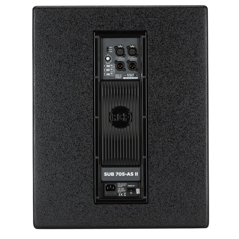 RCF SUB 705-AS II Active Sub back