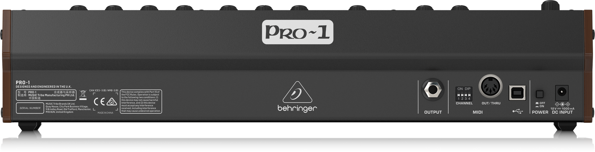 Behringer Pro 1 back