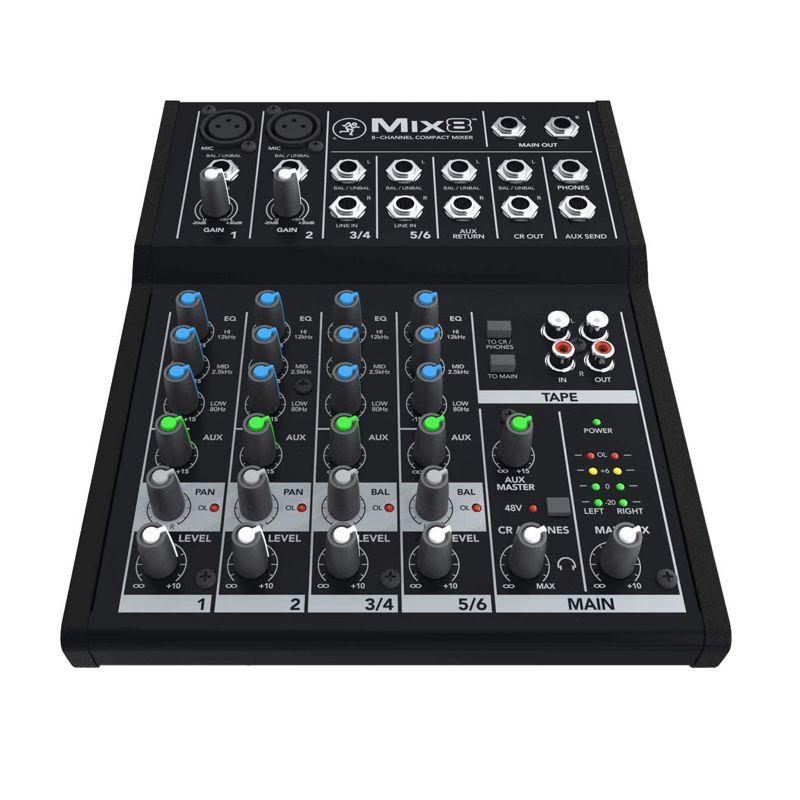 Mackie Mix 8 Mixing Desk front