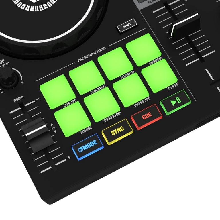 Reloop Buddy 2 Channel DJ Controller buttons