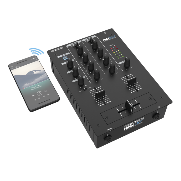 Reloop RMX-10BT Compact 2 Channel DJ Mixer 4