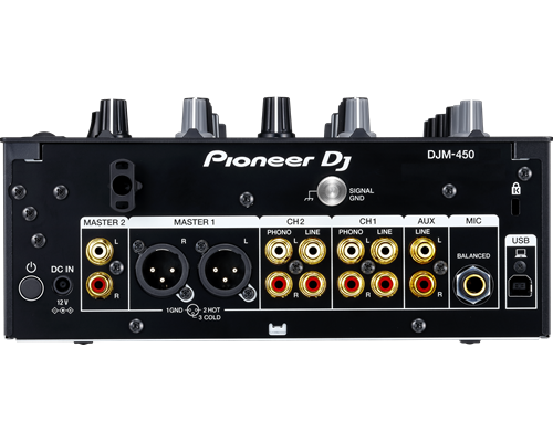 Pioneer DJM 450 Back