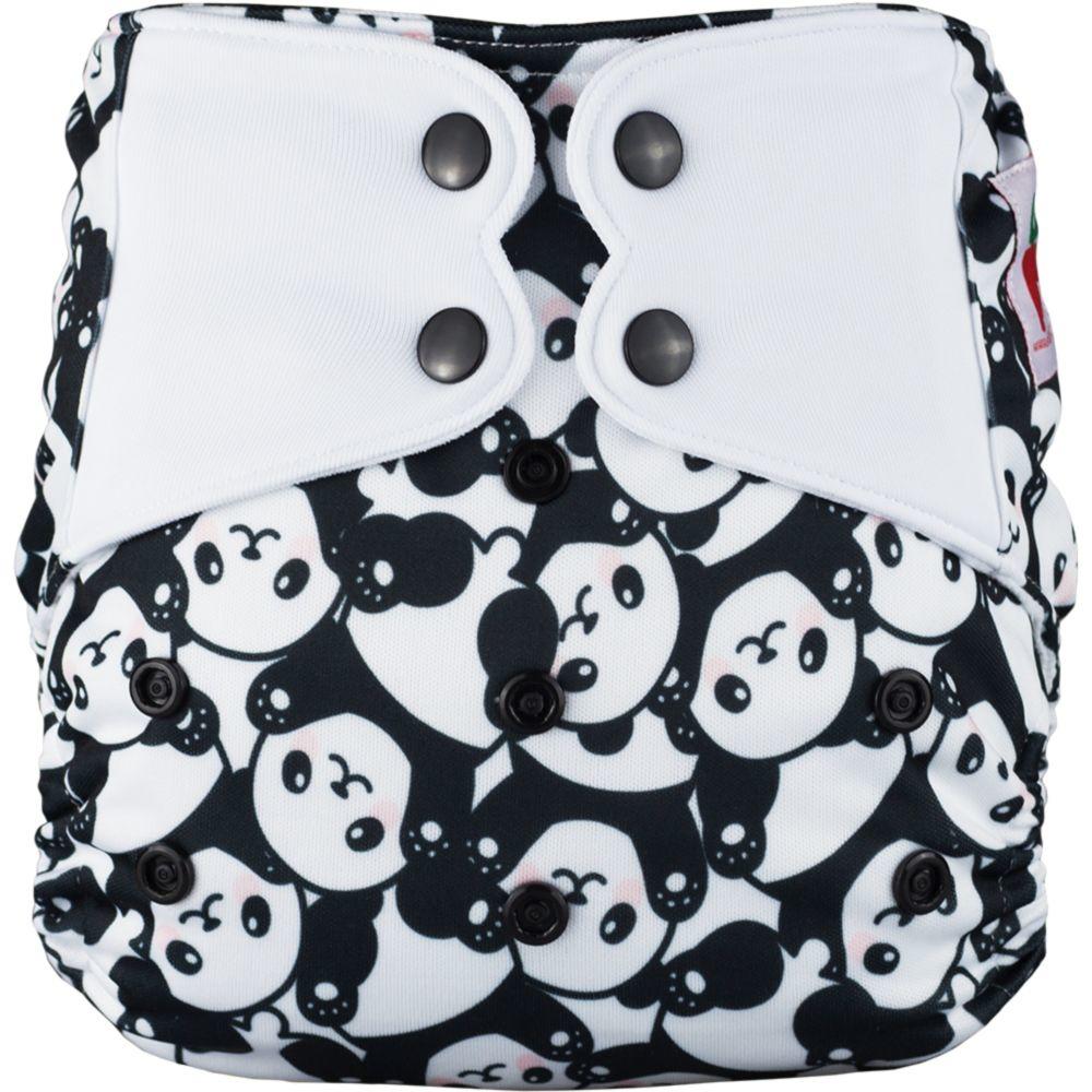 ELF Diaper Panda Print Snaps