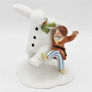 Royal Doulton James And The Snowman Dancing In The Snow Limited Edition - front