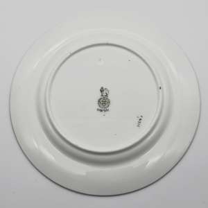 Royal Doulton "There's Style" Side Plate from "The All Black Team" cricket series - back