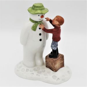 Royal Doulton Dressing The Snowman Limited Edition - front
