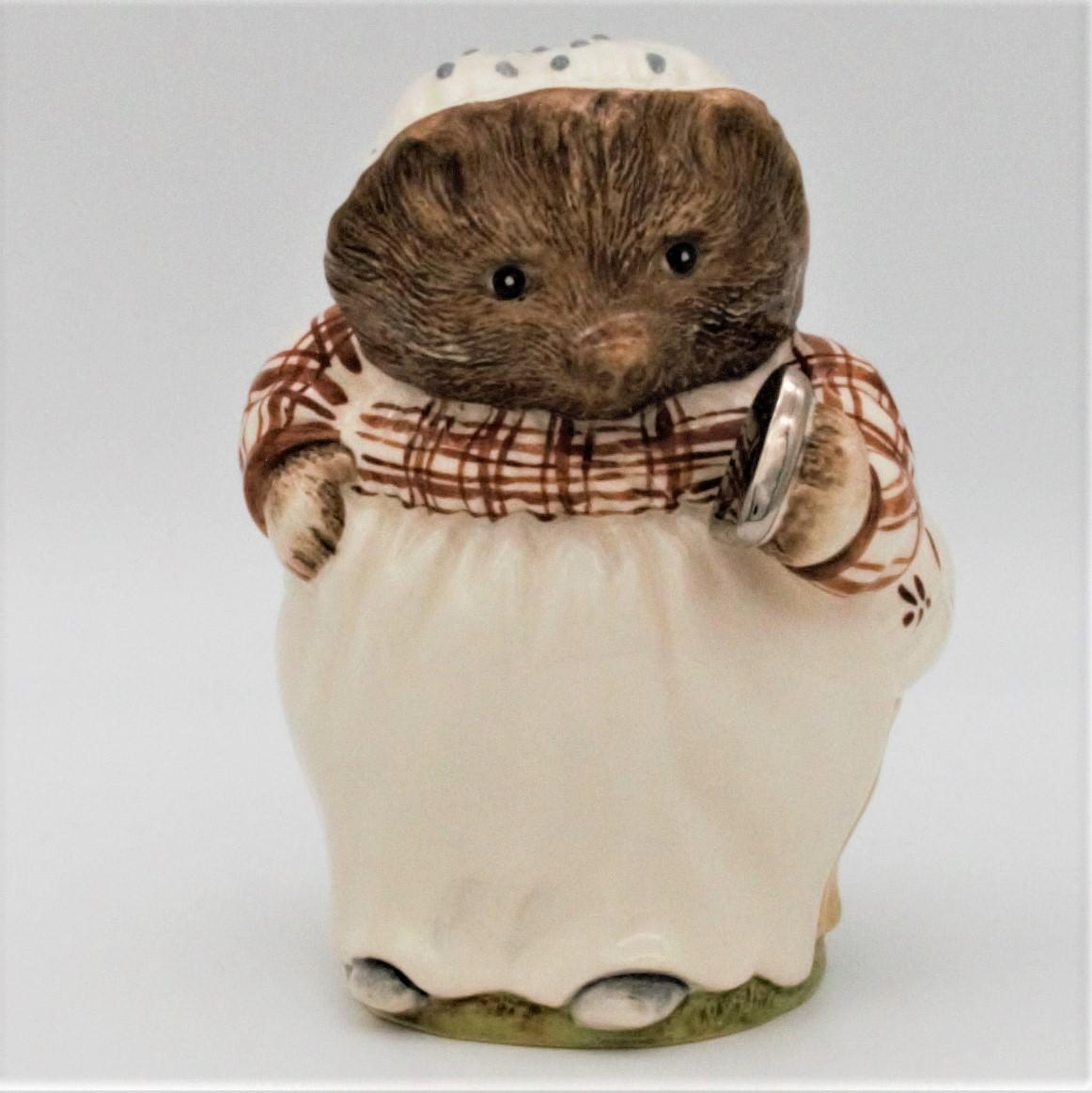 Beswick 3437/2 Mrs Tiggy-Winkle Limited Edition Pair