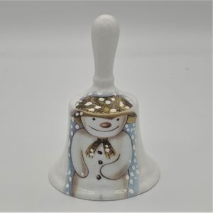 Royal Doulton Snowman Bell Prototype - front