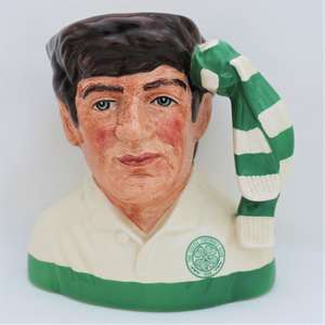 Royal Doulton D6925 Celtic Football Supporter Character Jug - front