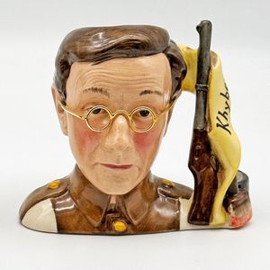 Royal Doulton D7163 Charles Hawtrey as Private James Widdle Character Jug - front