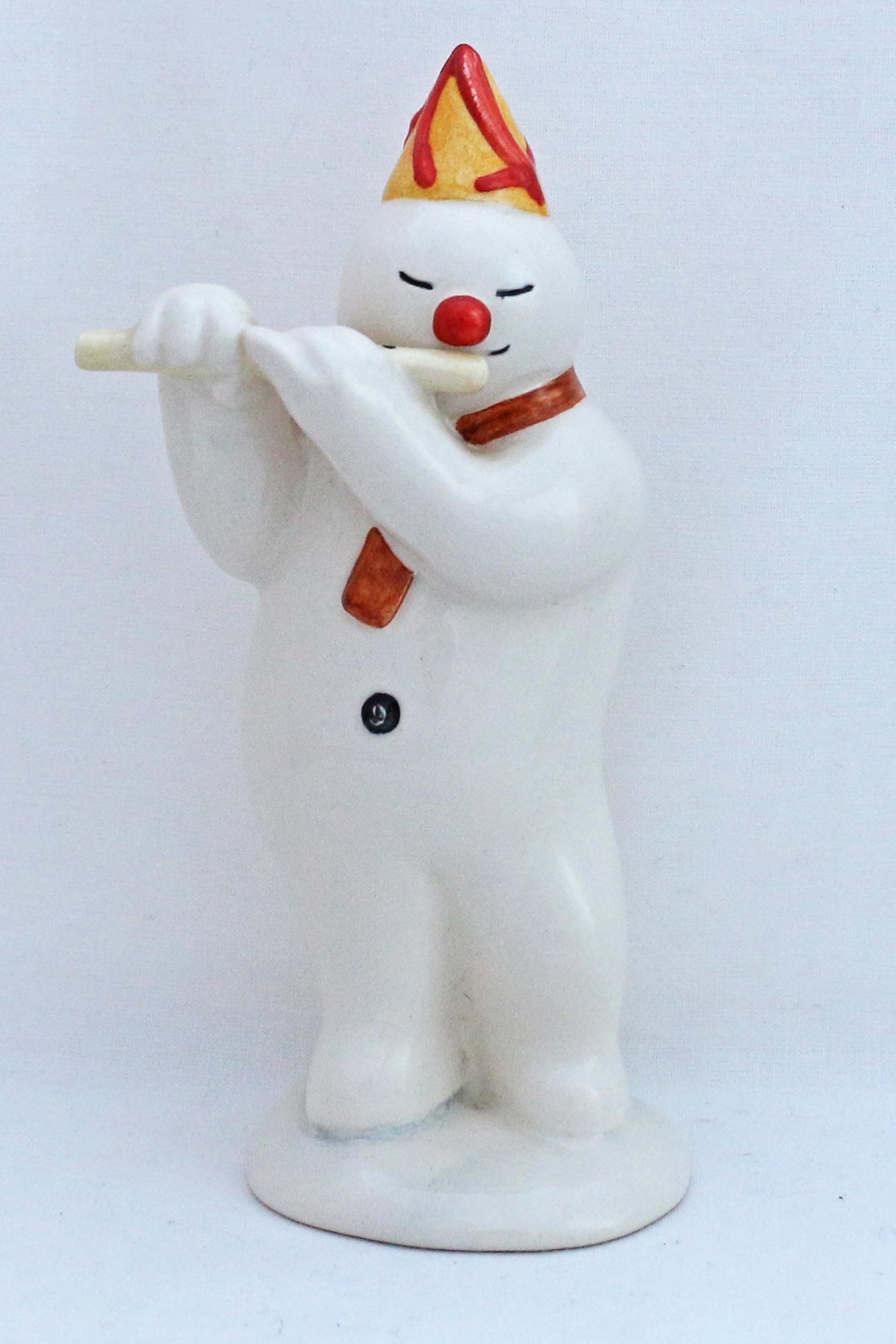 Royal Doulton DS10 Flautist Snowman
