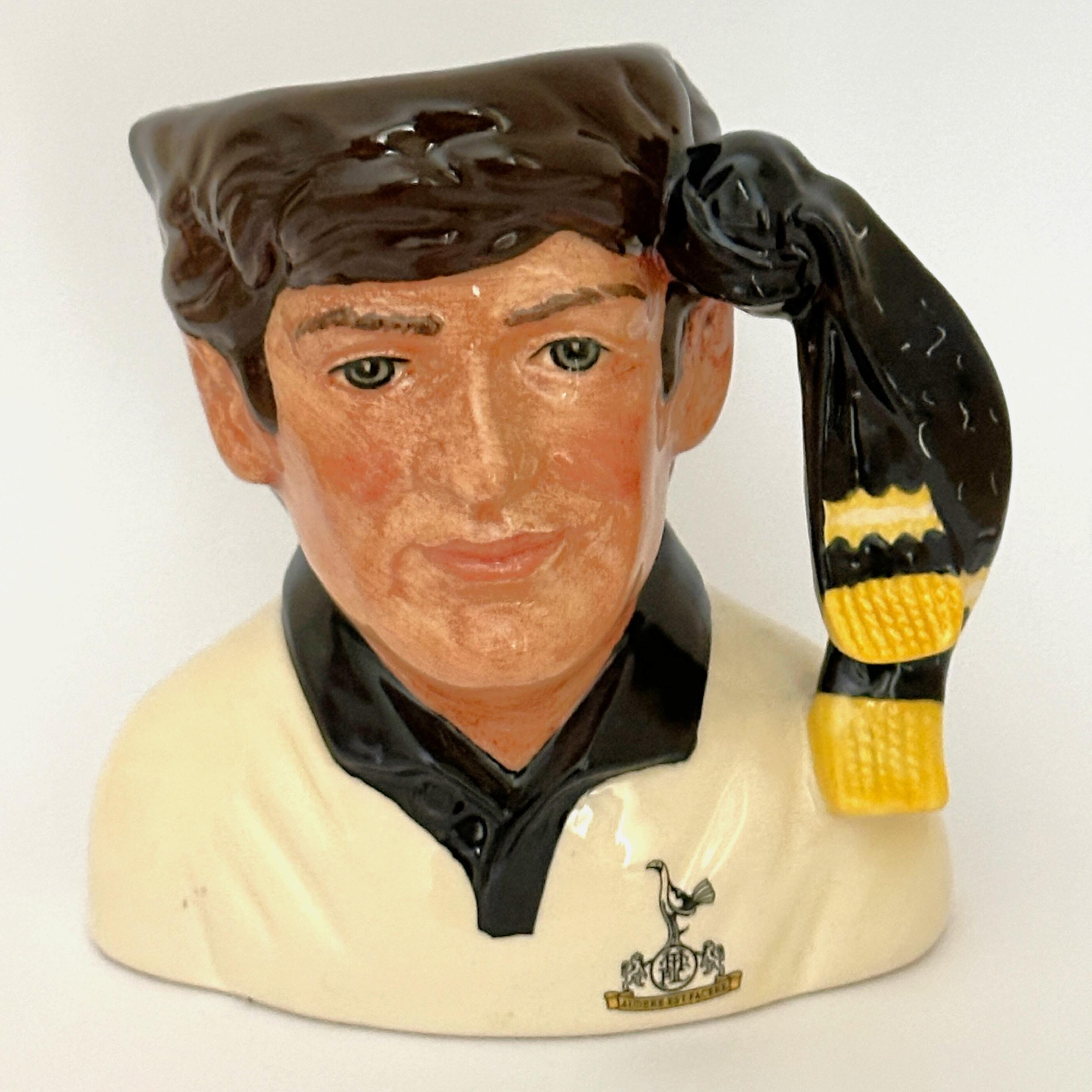 Royal Doulton D6960 Tottenham Hotspur Football Supporter Character Jug - front