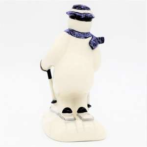 Royal Doulton The Skiing Snowman (DS21) Prototype back