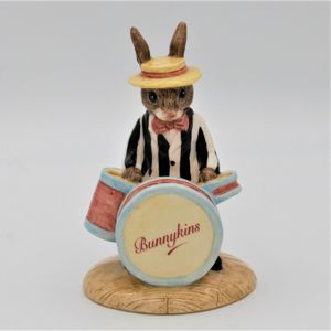 Royal Doulton Bunnykins figure - DB250 Drummer - front