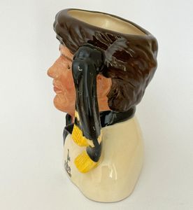 Royal Doulton D6960 Tottenham Hotspur Football Supporter Character Jug - left