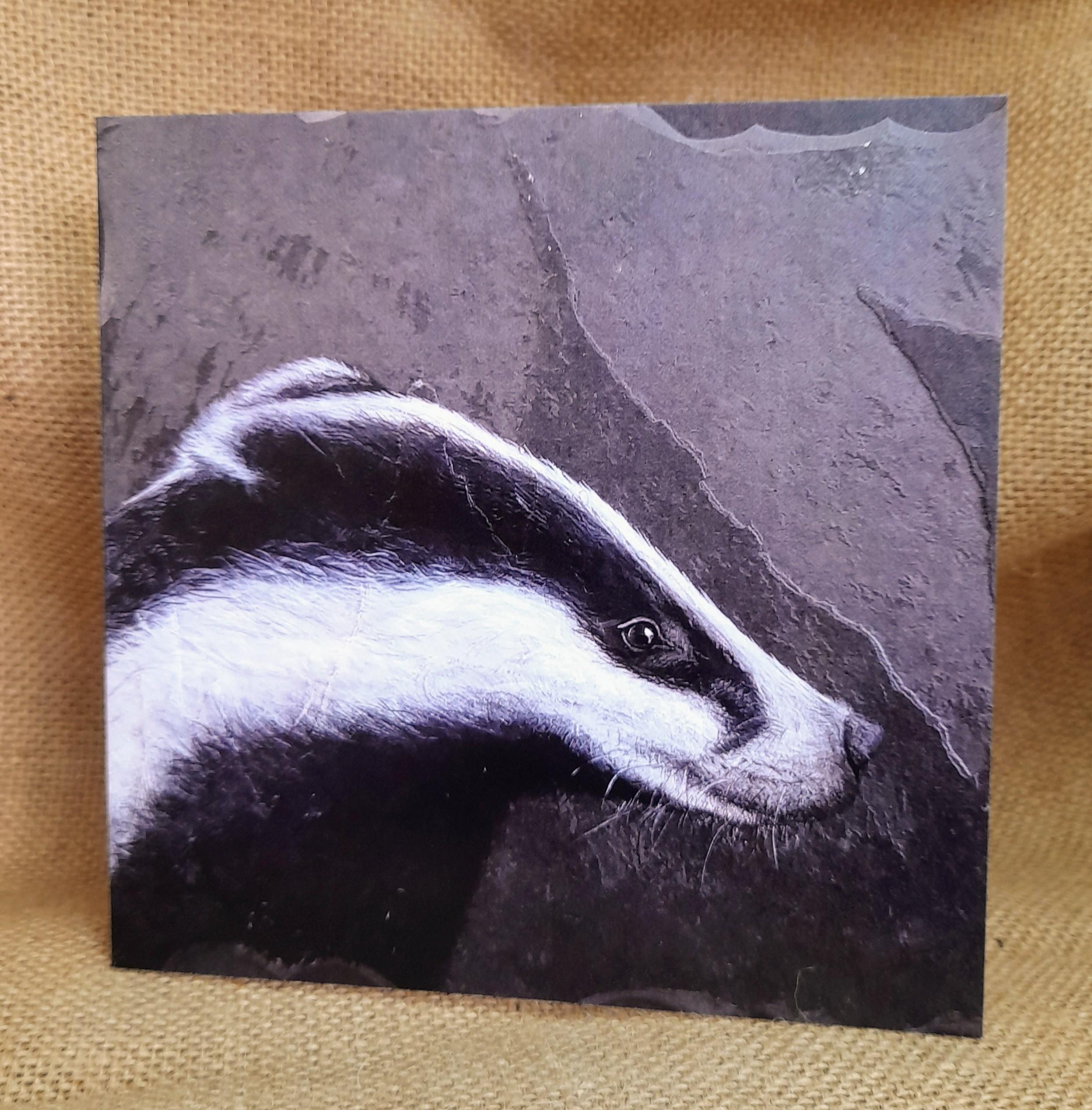 Badger Card Front