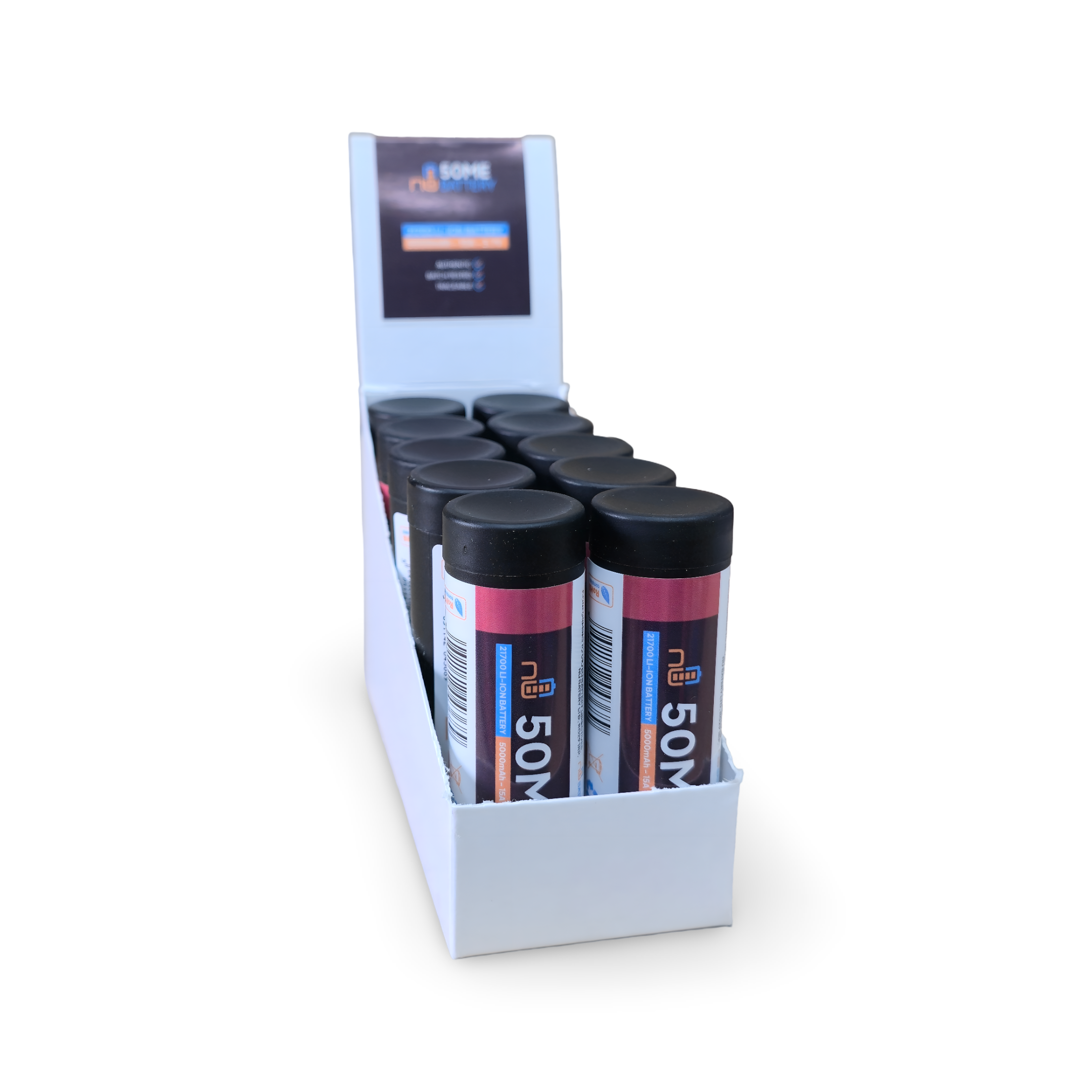 Tenpower 50ME - 21700 Battery - 5000mAh - 15A Pack