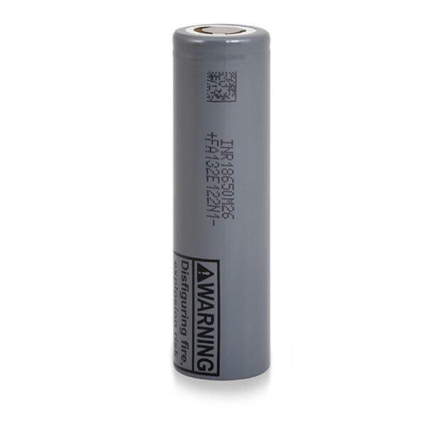 Samsung 26J 18650 2600mAh 5.2A Battery - Protected Button Top 