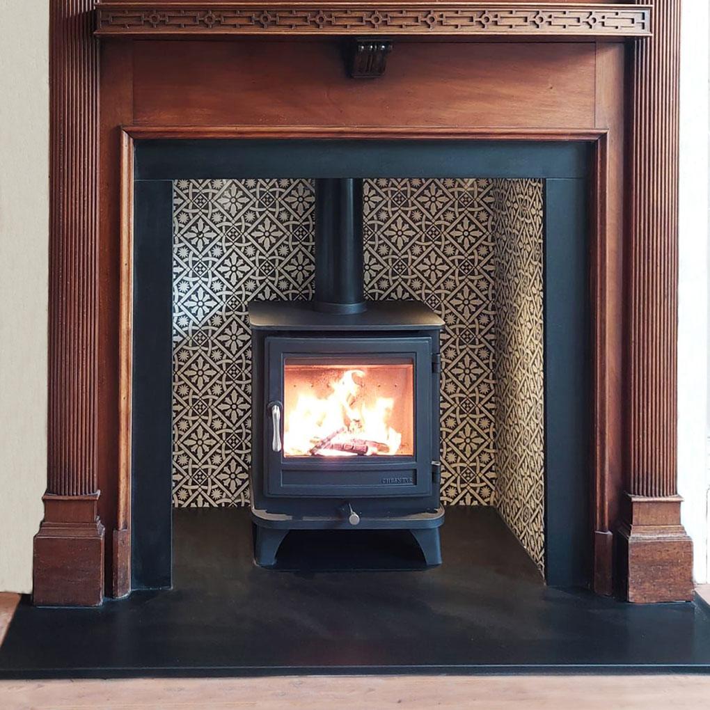 Firetile Decorative Heat Shields & Fire Chambers are the perfect ...