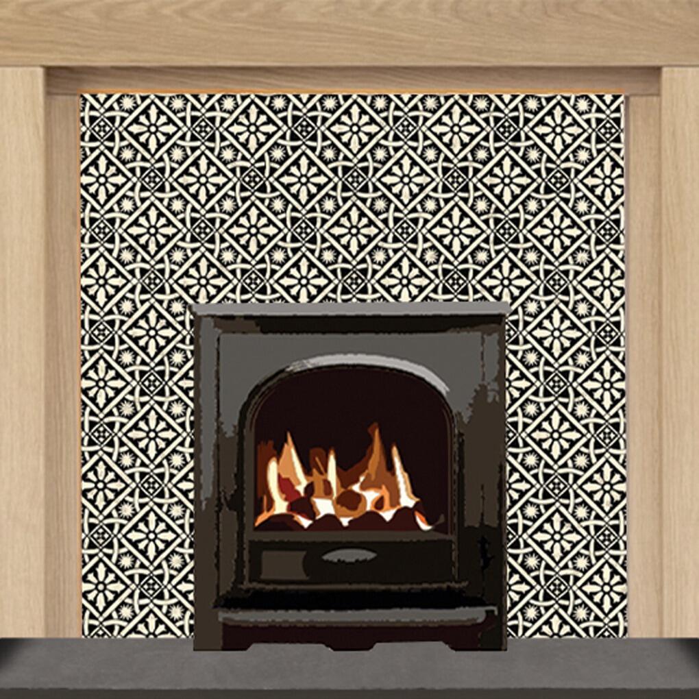 Victorian Coal Fireback