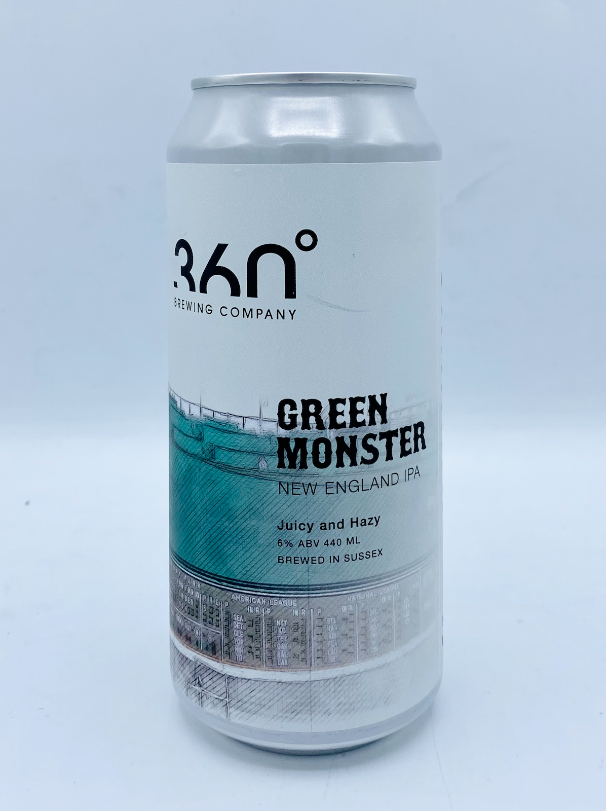 360 Degree Brewing Co. - Green Monster NEIPA 6%