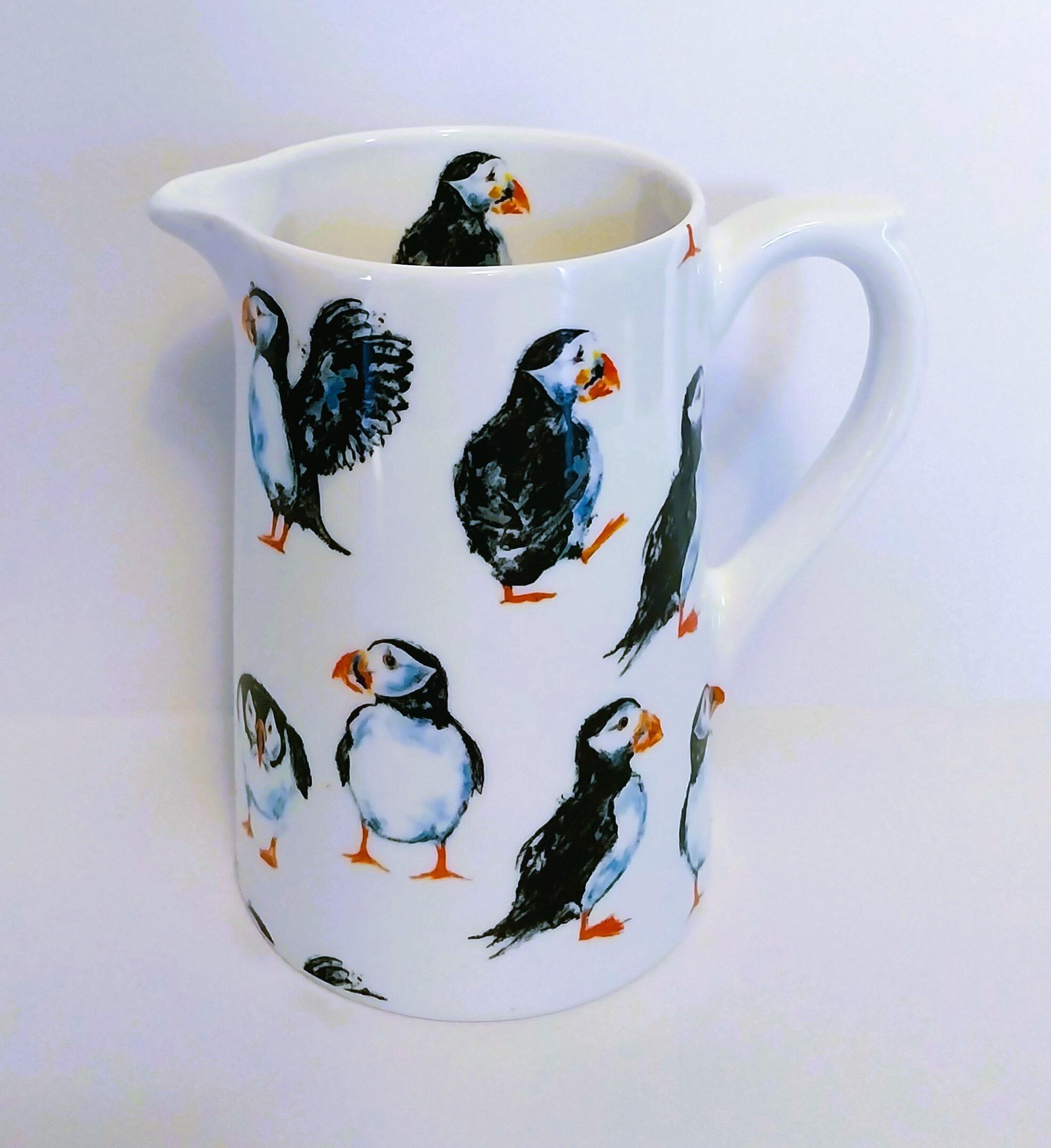 'New' puffin designed small jug
