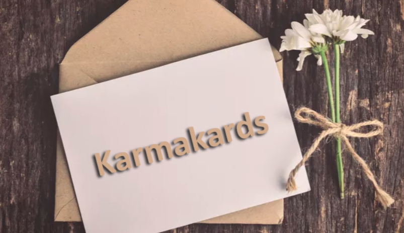 Karmakards Logo - Home of personalised greeting cards