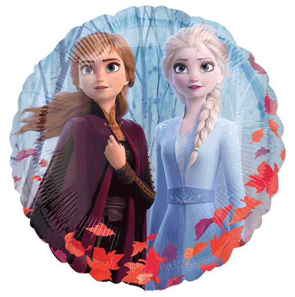 Disney Frozen 2 18" Foil Birthday Balloon - Side 1