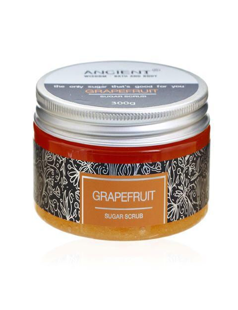 Jar of grapefruit Sugar Scrub