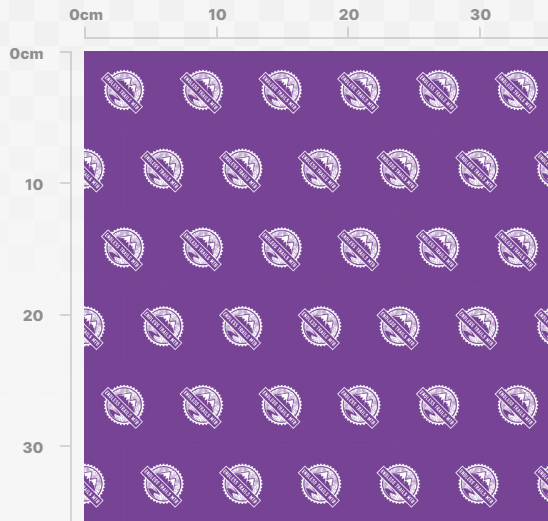 Custom beeswax food wrap sample with green fabric and placeholder logo
