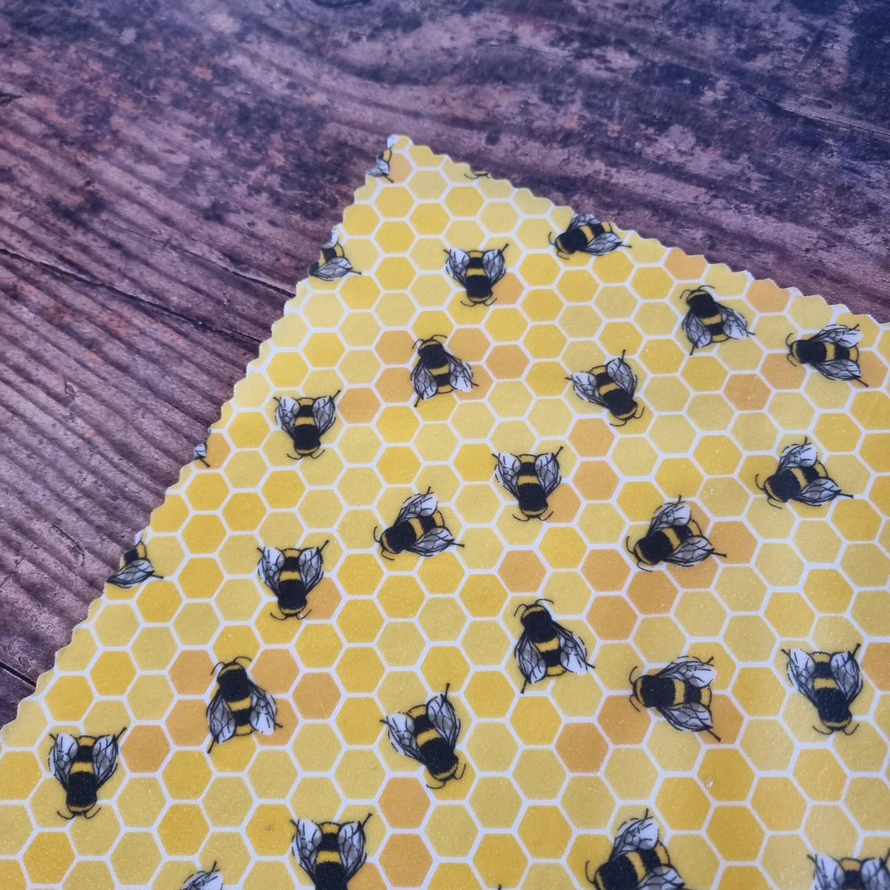 yellow honeycomb