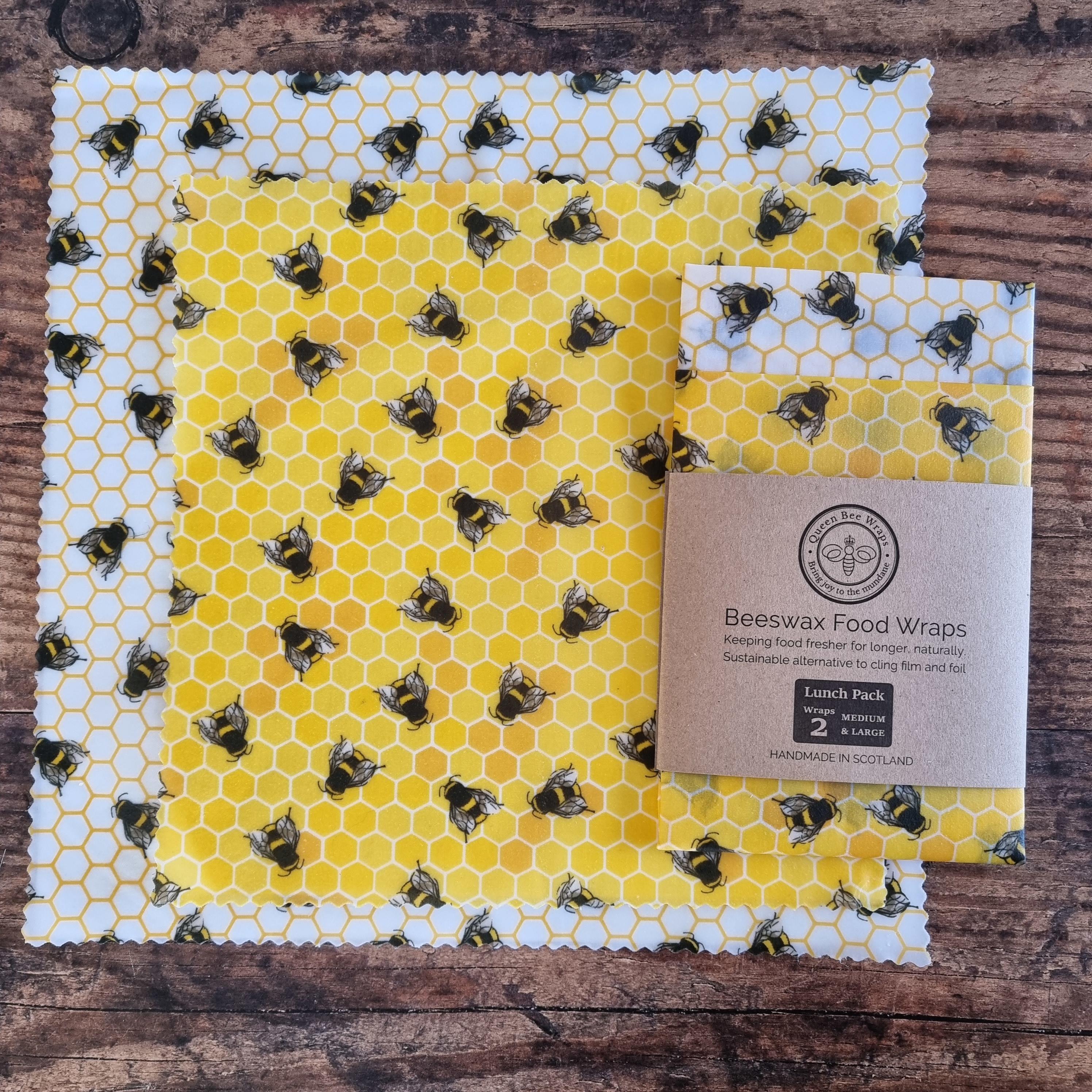 bumble bee beeswax wraps