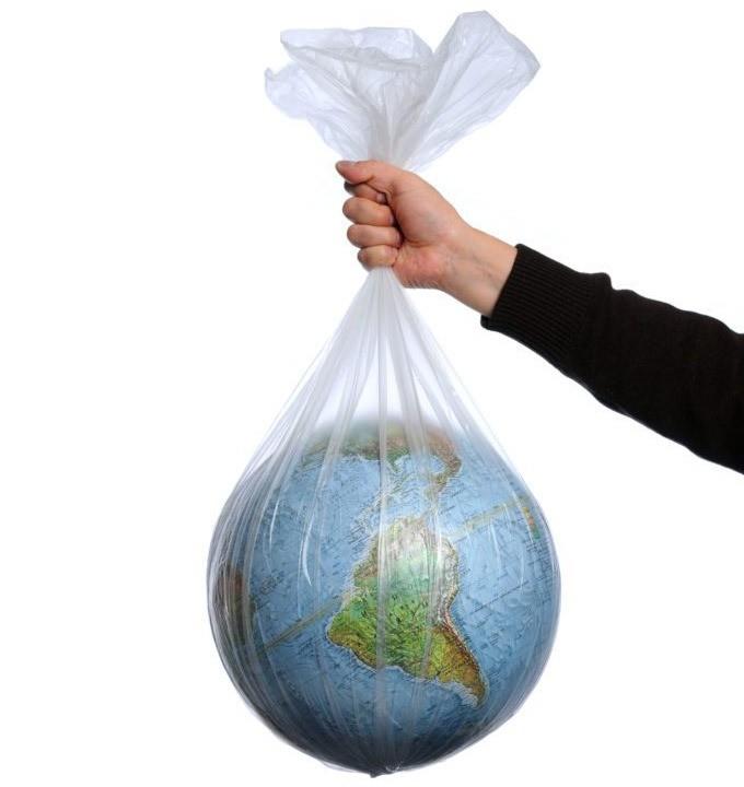 The amount of plastic waste on Earth is enough to smoother the whole planet in plastic!