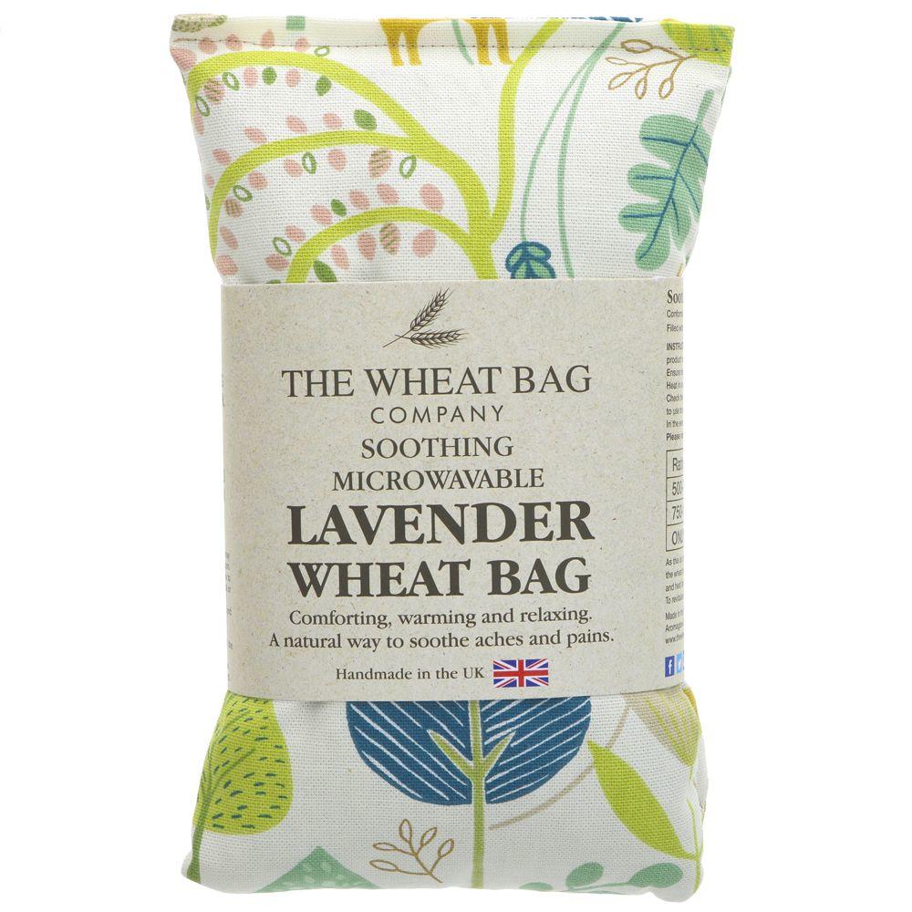 Woodland Print Microwavable Lavender Wheat Bag