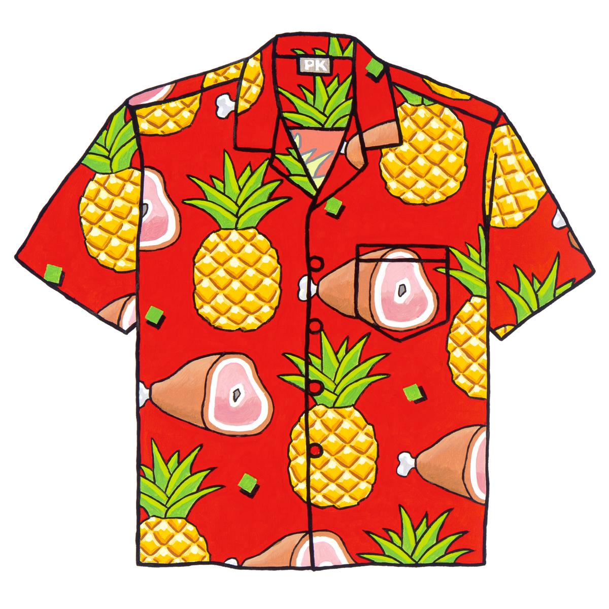 Limited edition print - Loud 'Hawaiian' Shirt