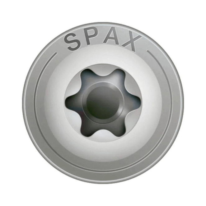 SPAX A2 Stainless Steel Washer Head Screws M6 - 6mm x 120mm
