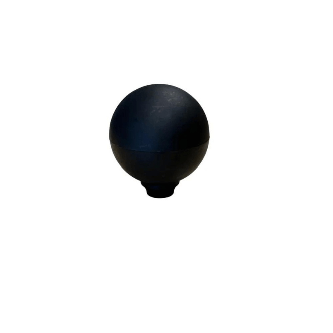 Plastic Ball Finial Black