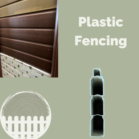 All about plastic fences, the panels, caps and finials