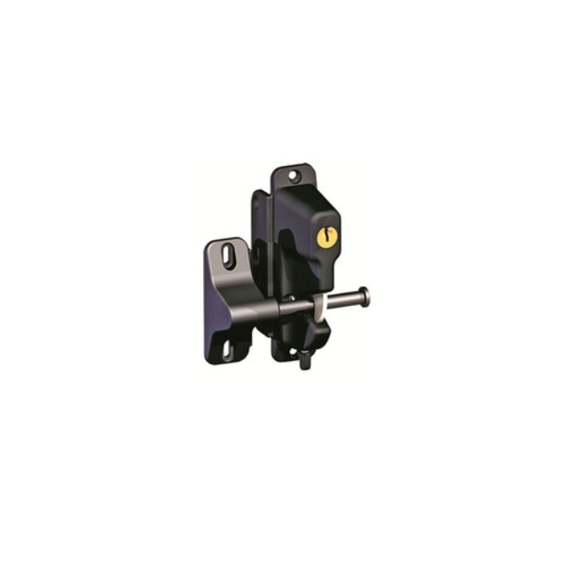 Garden Gates FREE DRILL BIT Gatemate 2/50mm Long Throw Lock Key Both Sides & Pu