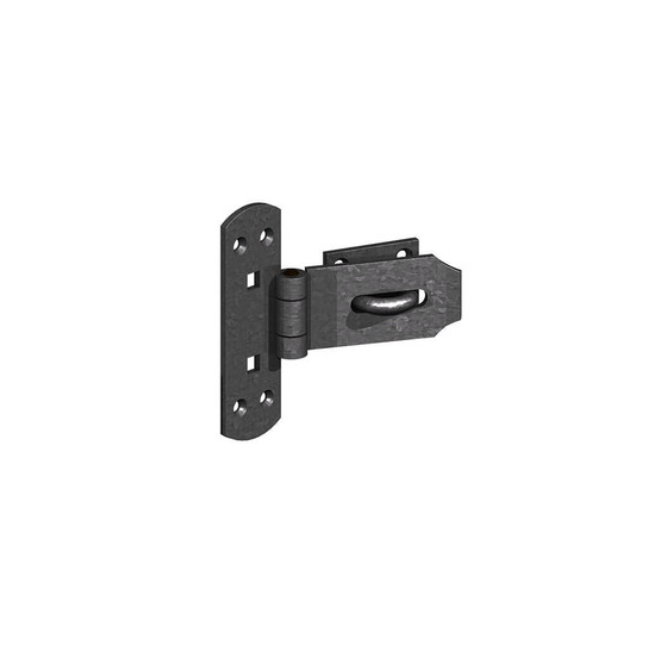Black Hasp and staple