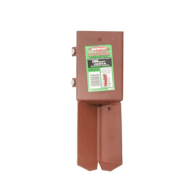 Metpost System 2 Concrete-In Anchor for 99mm-103mm Posts